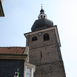 Church in Lennep where Röntgen was baptized